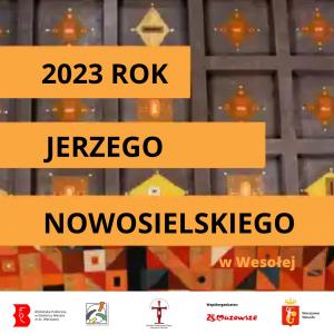 Rok Jerzego Nowosielskiego - plakat